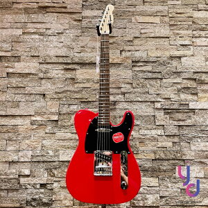 現貨可分期 終身保固 Fender Squier Sonic Tele 限量版 黑紅色 電吉他 單線圈