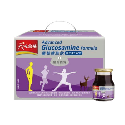桂格 天地合補 穩立葡萄糖胺飲 (68ml/14瓶/盒)【杏一】