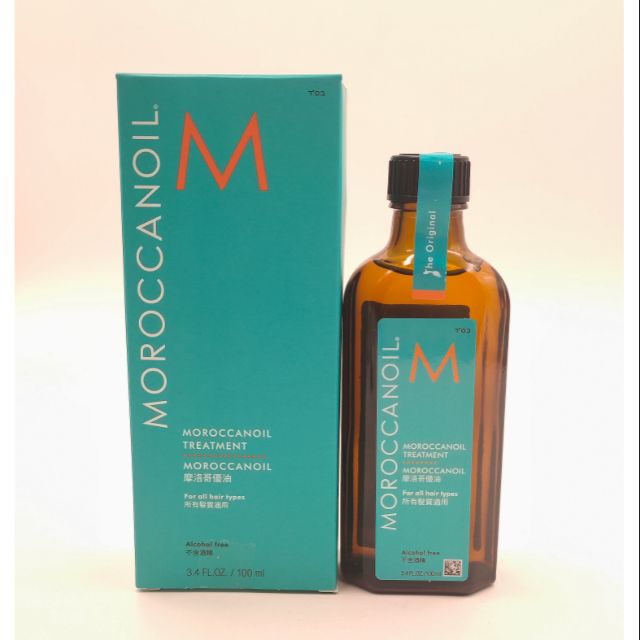 MOROCCANOIL 摩洛哥優油 100ml附壓頭