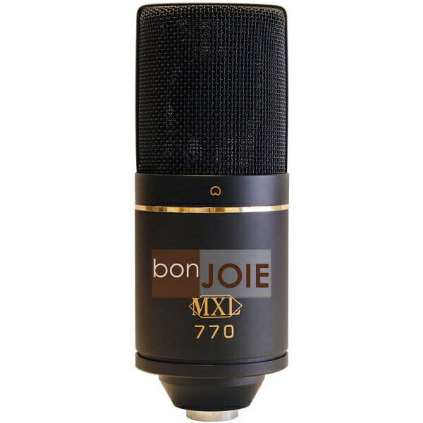 <br/><br/>  ::bonJOIE:: 美國進口 MXL 770 專業電容式麥克風 含避震架 收納箱 (全新盒裝) Cardioid Condenser Microphone<br/><br/>