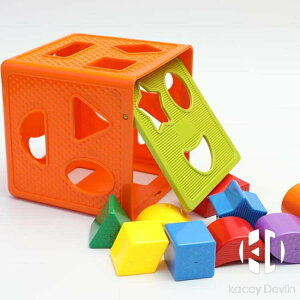 幾何形狀顏色認知配對積木兒童早教益智玩具寶寶一周歲圖形多功能【聚物優品】