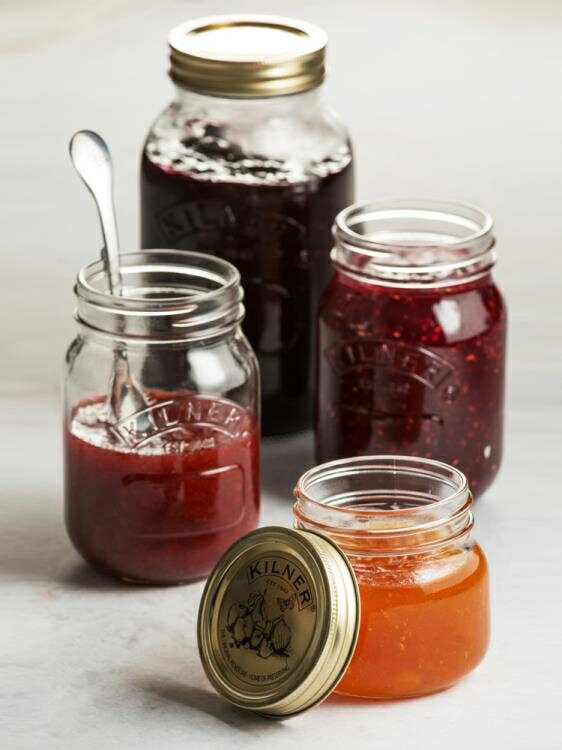 英國Kilner密封罐玻璃果醬耐熱燕窩分裝蜂蜜瓶鐵蓋伯明翰系列 交換禮物