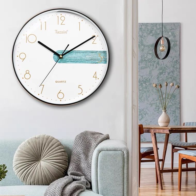 極星鐘錶掛鐘臥室裝修擺件客廳用創意時鐘掛件北歐格