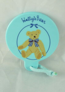【震撼精品百貨】Holly's Bear 泰迪熊 巧妝鏡 藍綠 震撼日式精品百貨