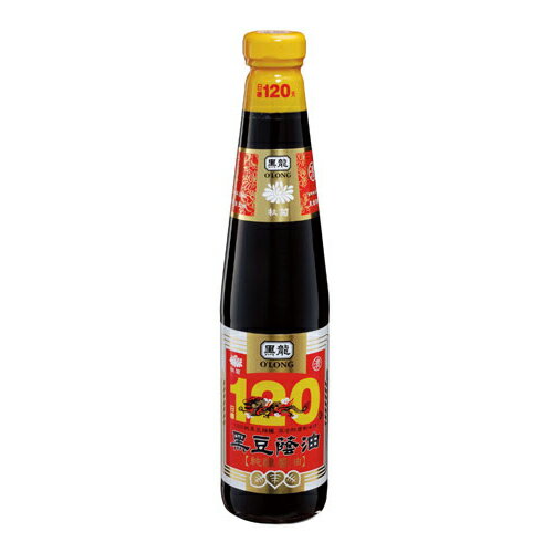 黑龍 秋菊級 黑豆蔭油 純釀醬油(清油) 400ml【康鄰超市】