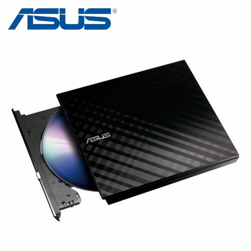 【ASUS 華碩】SDRW-08D2S-U 外接燒錄機 黑【三井3C】