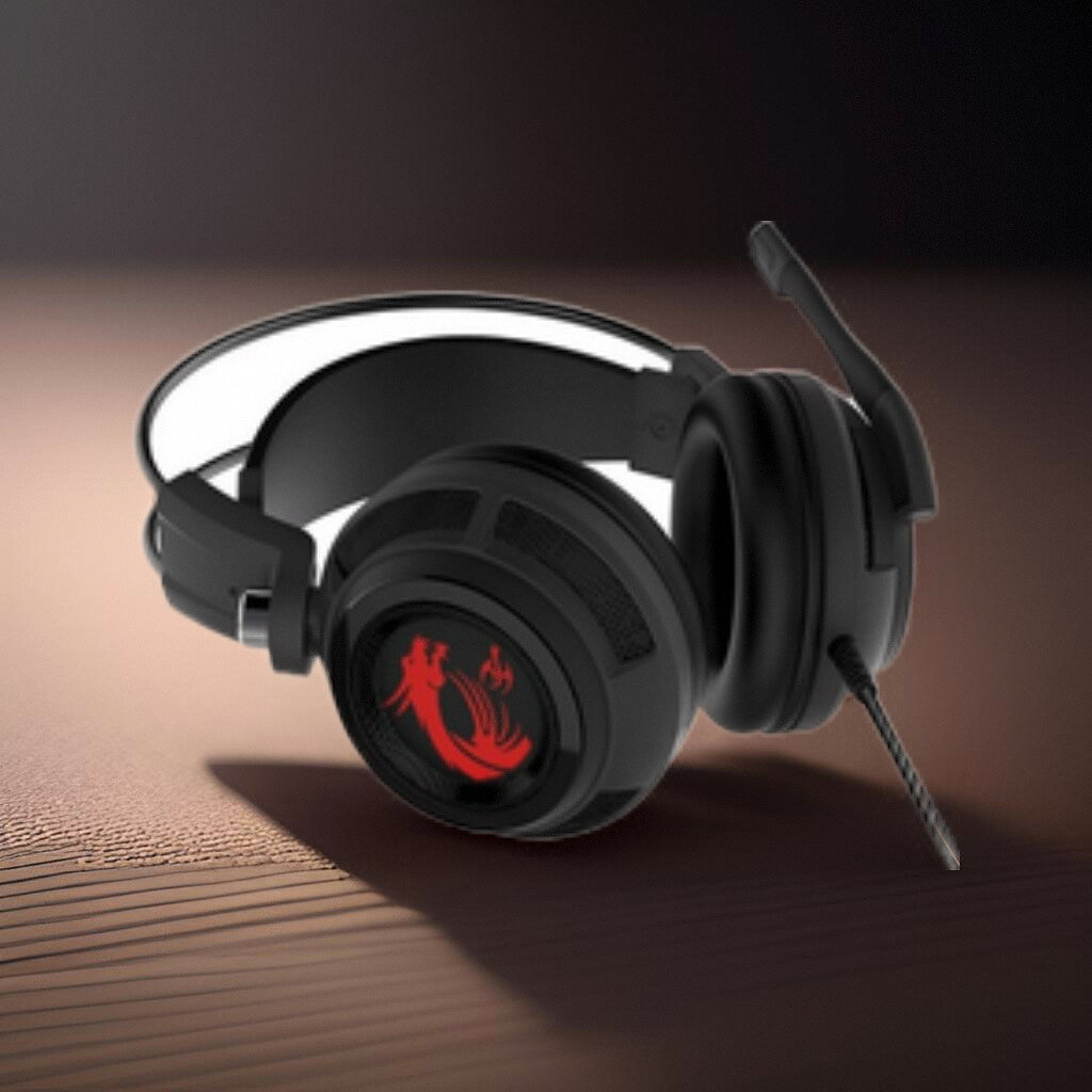 適用於微星(MSI) DS502 GAMING HEADSET 臺式機電競遊戲耳機 庫存【北歐居家生活】