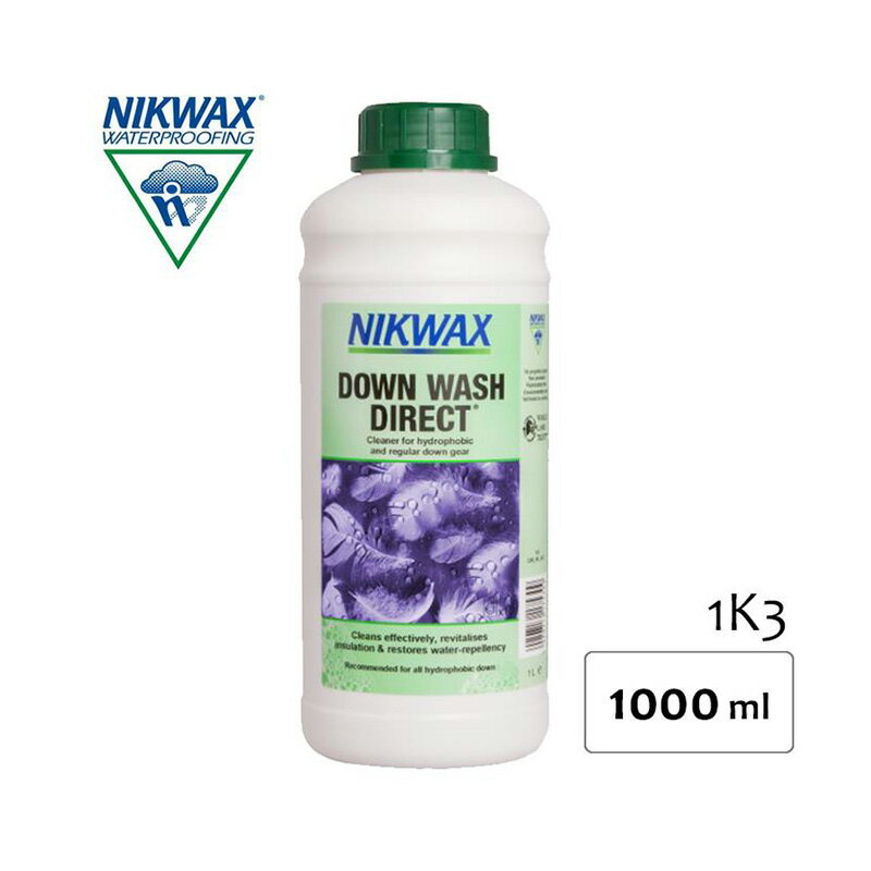 【露營趣】英國製 NIKWAX 1K3 羽絨清洗劑 機能洗滌劑 睡袋清洗劑 衣物清潔劑 洗滌 保養