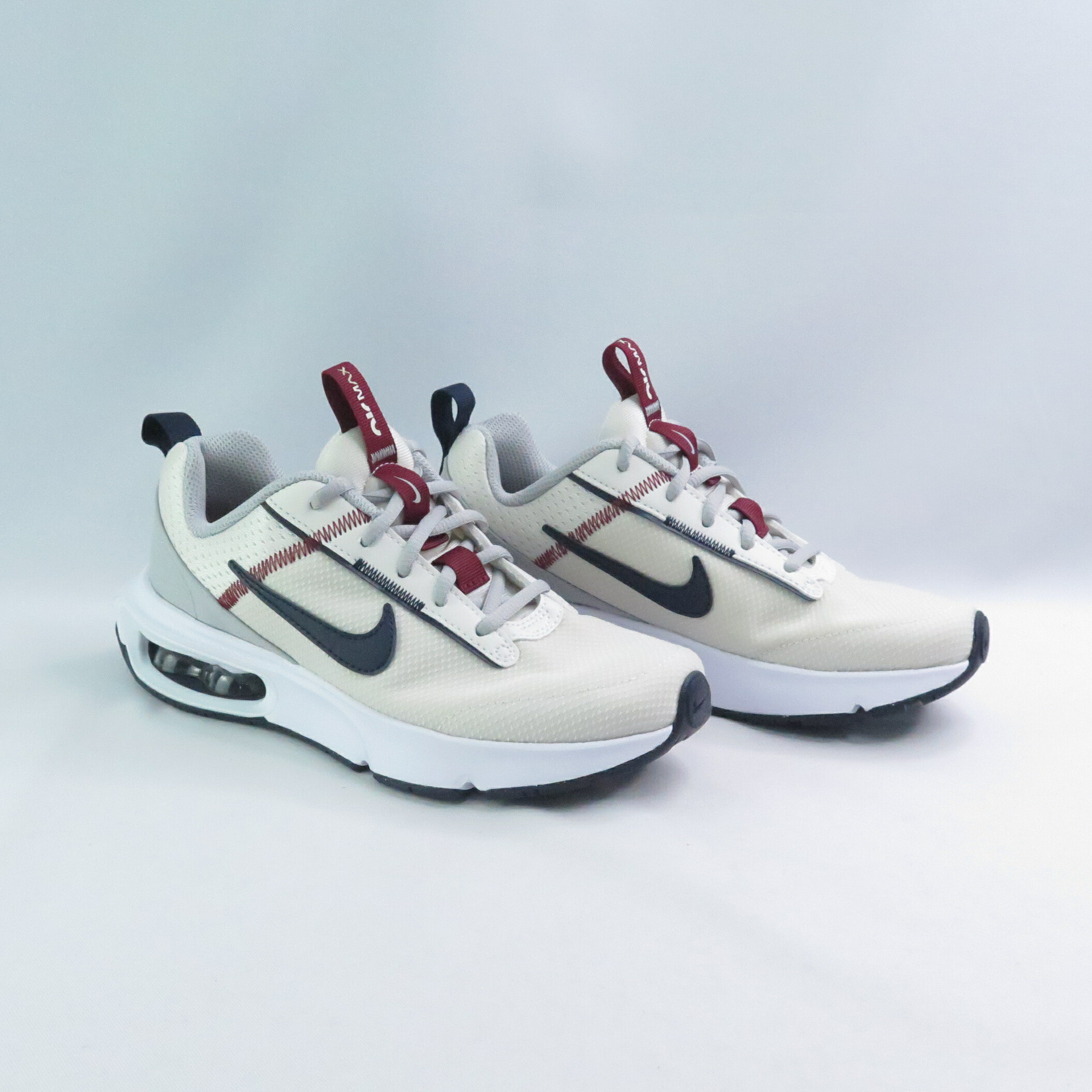 NIKE DH9393006 中大童 女鞋 AIR MAX INTRLK LITE 運動 氣墊 米白×酒紅