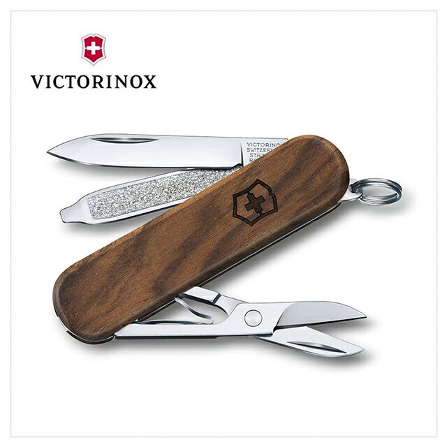 VICTORINOX 瑞士維氏 瑞士刀 5用 58mm 胡桃木 0.6221.63