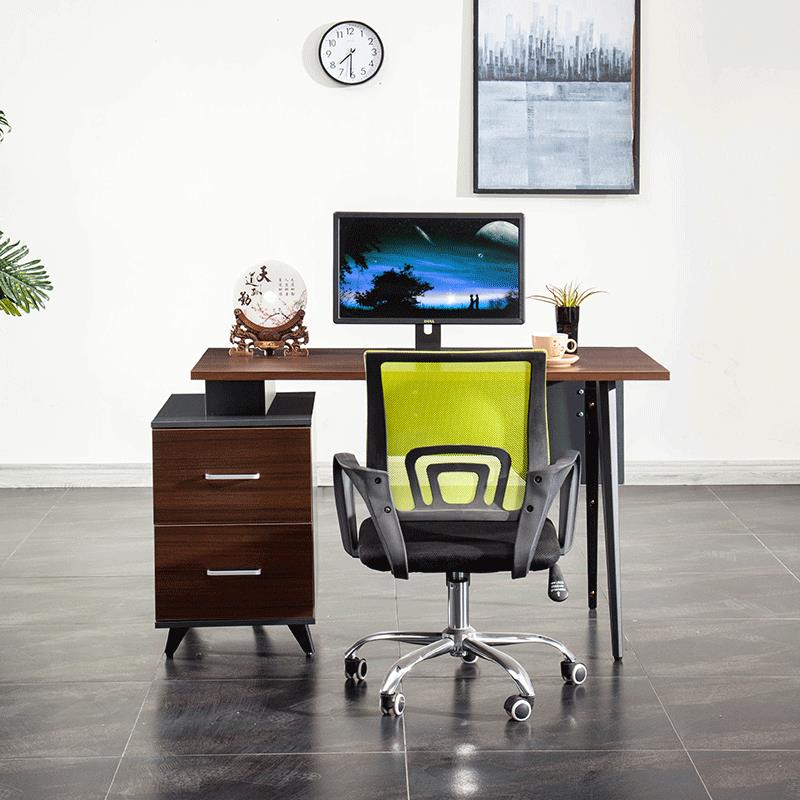 單人電腦桌學習桌辦公室簡約職員辦公桌椅子組合