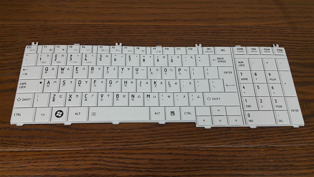 TOSHIBA 東芝 白色 L650 系列 筆電 鍵盤 L650 L650D L655 L655D L660 L670 L750 L755 C650 C655 C650D C660 2