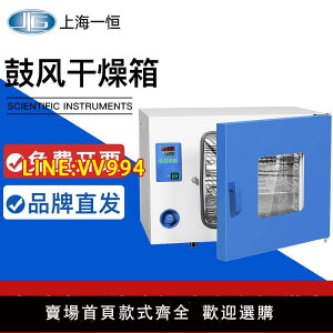 可開發票 上海一恒 電熱鼓風干燥箱實驗烘箱DHG-9030A/9145A不銹鋼工業烤箱