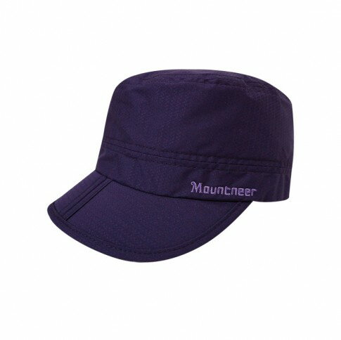 【【蘋果戶外】】山林 11H12-96 紫色 Mountneer 中性透氣 抗UV 折眉軍帽 遮陽帽防曬帽 折疊好收納