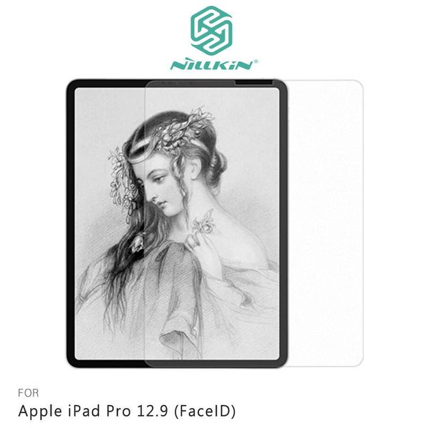 【愛瘋潮】 NILLKIN Apple iPad Pro 12.9 (FaceID) AR 畫紙膜 保護貼 PT材質