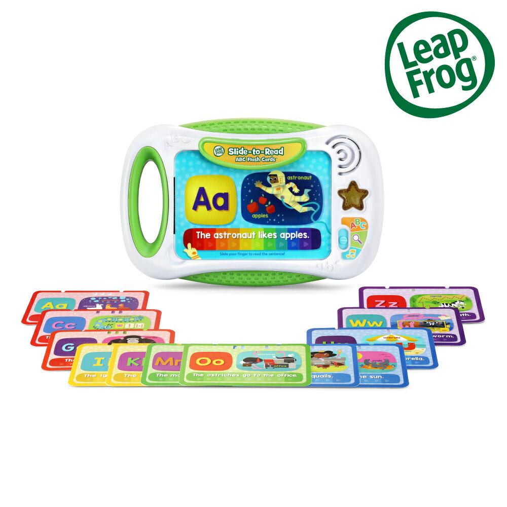 LeapFrog跳跳蛙全英玩具-多功能ABC發音點讀機【六甲媽咪】