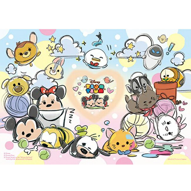 【P2拼圖】迪士尼 Tsum Tsum系列-DISNEY TSUM TSUM 2(200pcs) HPD0200-015