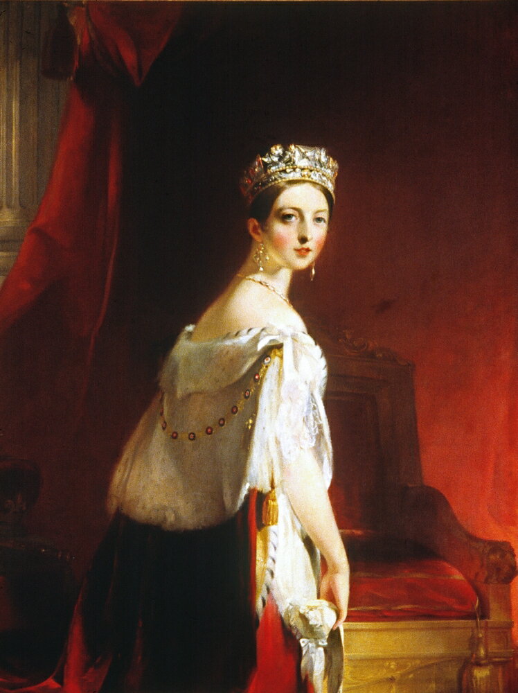 Posterazzi: Queen Victoria (1819-1901) Nqueen Of England 1837-1901 Oil ...