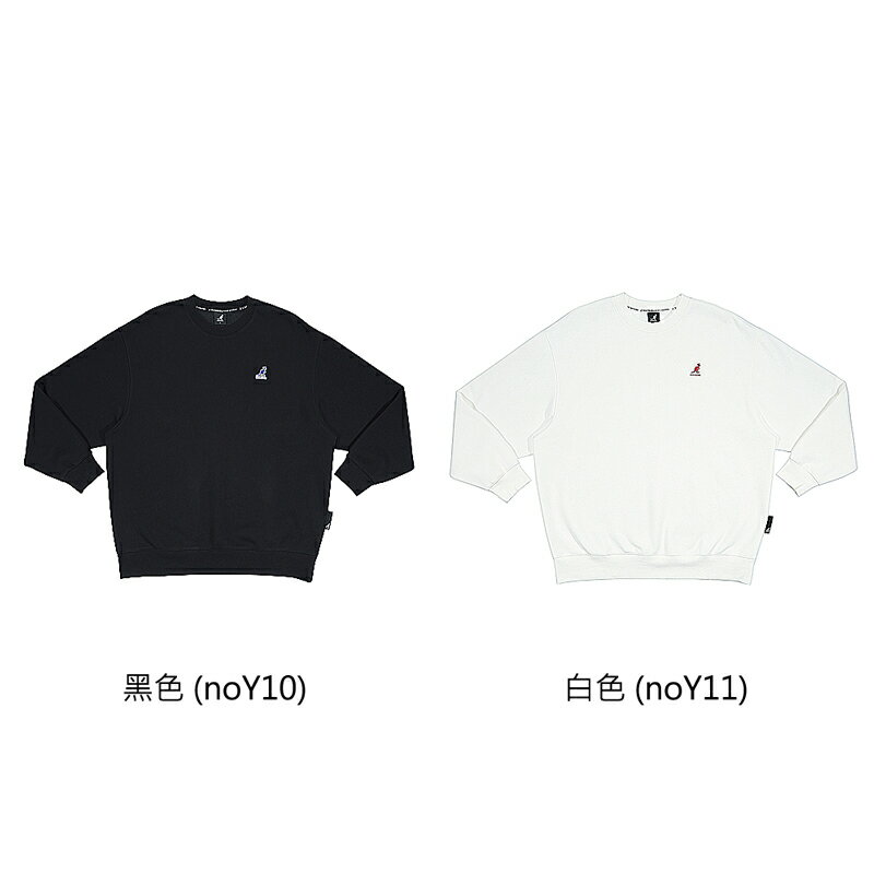 KANGOL 長袖上衣 大學T 袋鼠毛帽印花 中性款 65551014