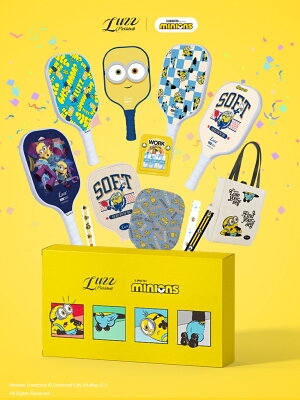 Luzz x Minions Cannon 小小兵聯名匹克球拍 (專業&入門拍) 輕量好握 雙認証