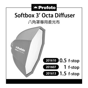 EC數位 Profoto Softbox 3’Octa Diffuser 八角柔光罩 專用柔光布 90cm 201610 201607 201613