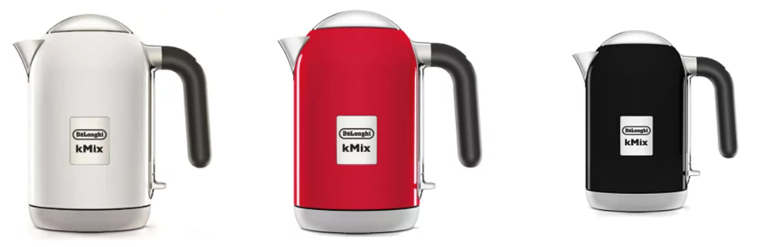 DeLonghi 1.0L 熱水壺 kMix ZJX650J  不鏽鋼 1.0L 一鍵開啟式 防異物混裝過濾器 易看水計 日本正規品代購