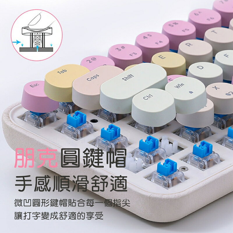 Miffy x MiPOW米菲機械鍵盤MPC07【APP享6%回饋】 4