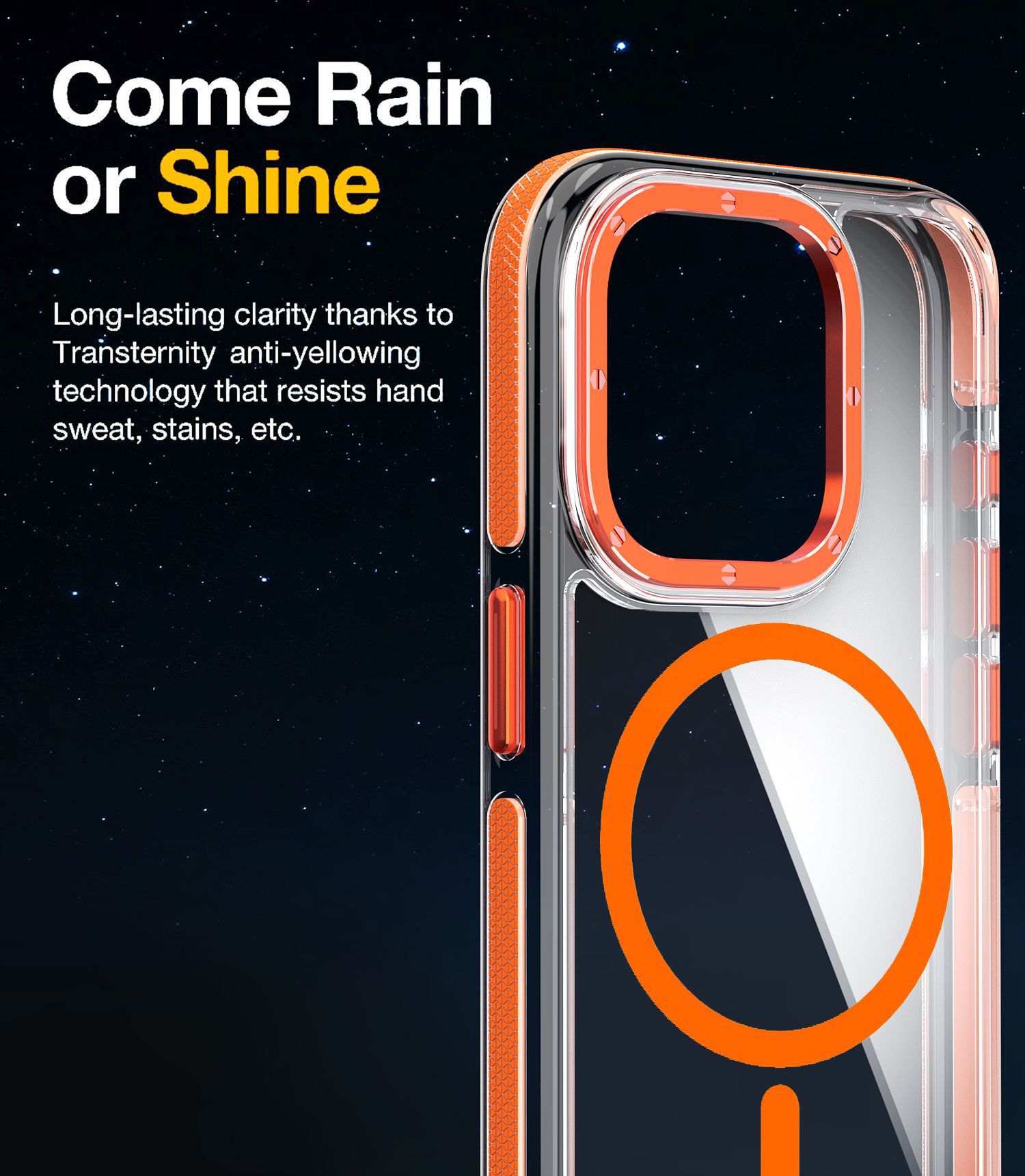 Iphone16雙色邊透明防摔磁吸手機殼 保護鏡頭設計 4