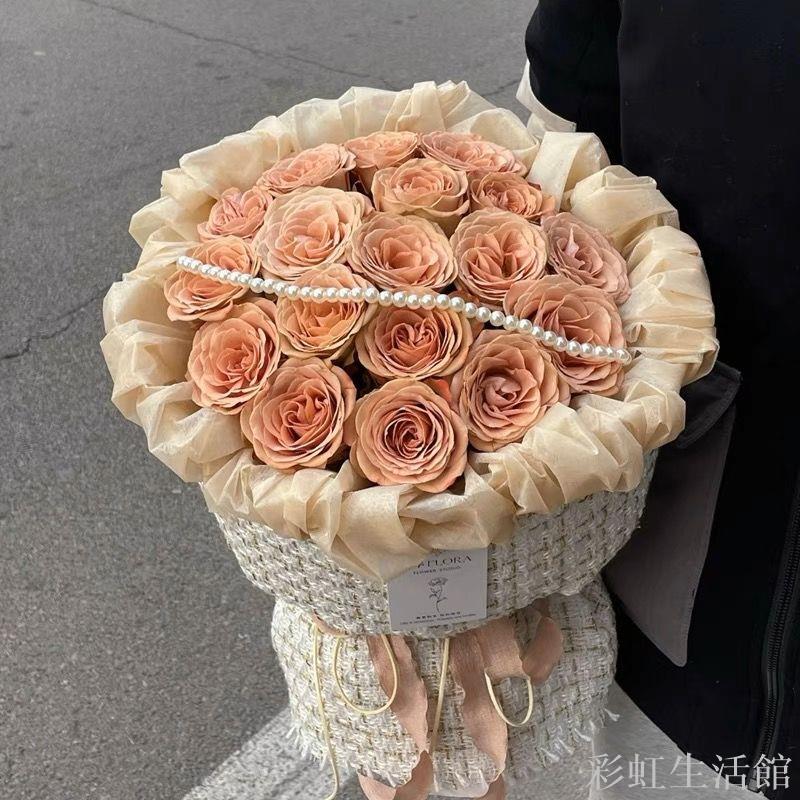 花束禮物玫瑰花仿真花小香風香皂花永生花送閨蜜生日禮物成品