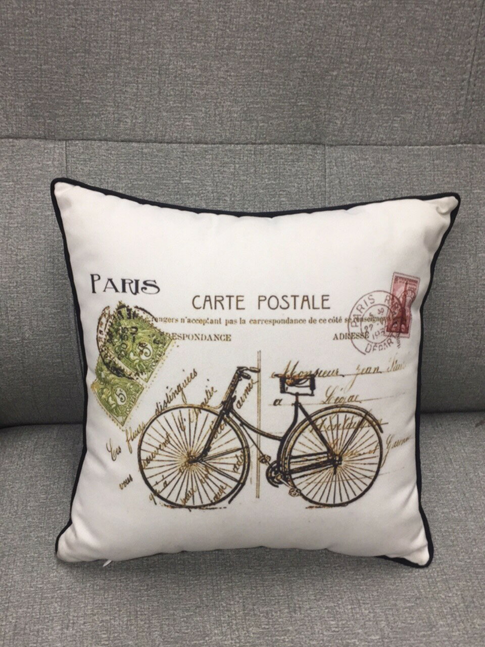 清新絮語抱枕40x40cm