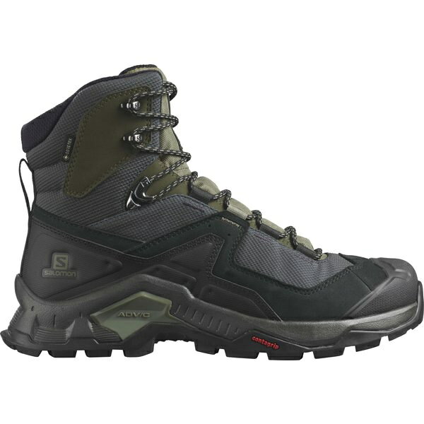 特價出清├登山樂┤法國 Salomon 男 QUEST ELEMENT GTX 高筒登山鞋 黑/深藻綠/橄欖綠 # L41457100