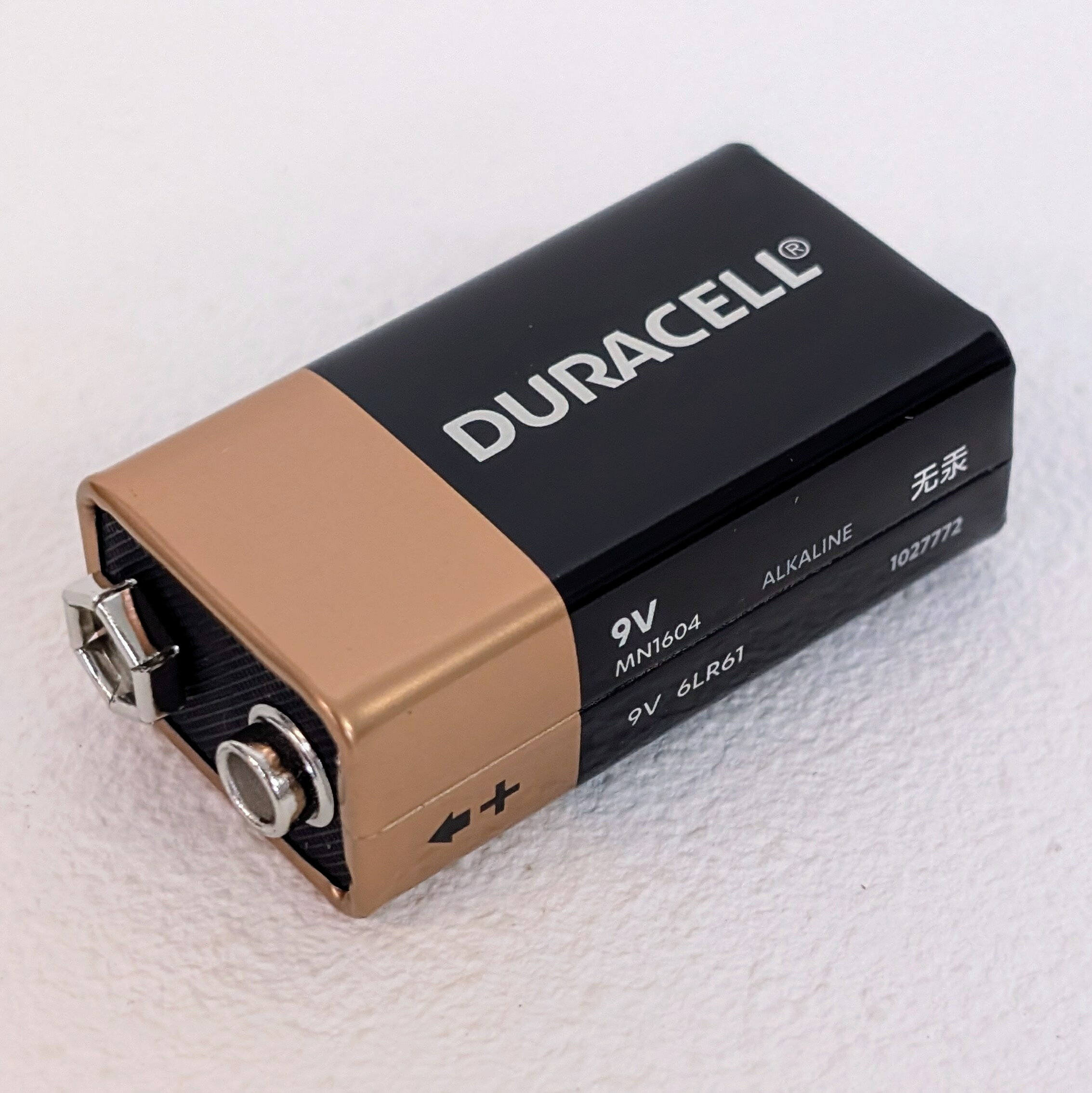 [現貨] DURACELL 金頂 9V 電池 MN1604 6LR61 鹼性電池 適 Kidde 一氧化碳警報器 2023年後製_II3