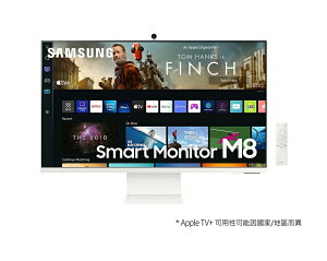 【最高折200+跨店點數22%回饋】SAMSUNG三星 32吋智慧聯網螢幕 M8 S32BM801UC/4K/HDMI Type-C/三年保固