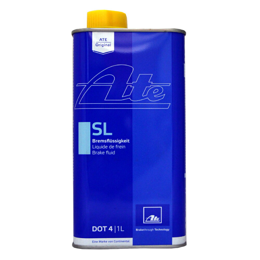 ATE DOT4 SL 4號煞車油 (黃蓋)【APP下單最高22%點數回饋】