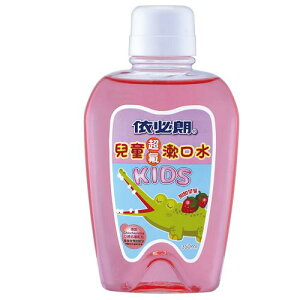 依必朗兒童超氟漱口水-甜甜草莓350ml【愛買】