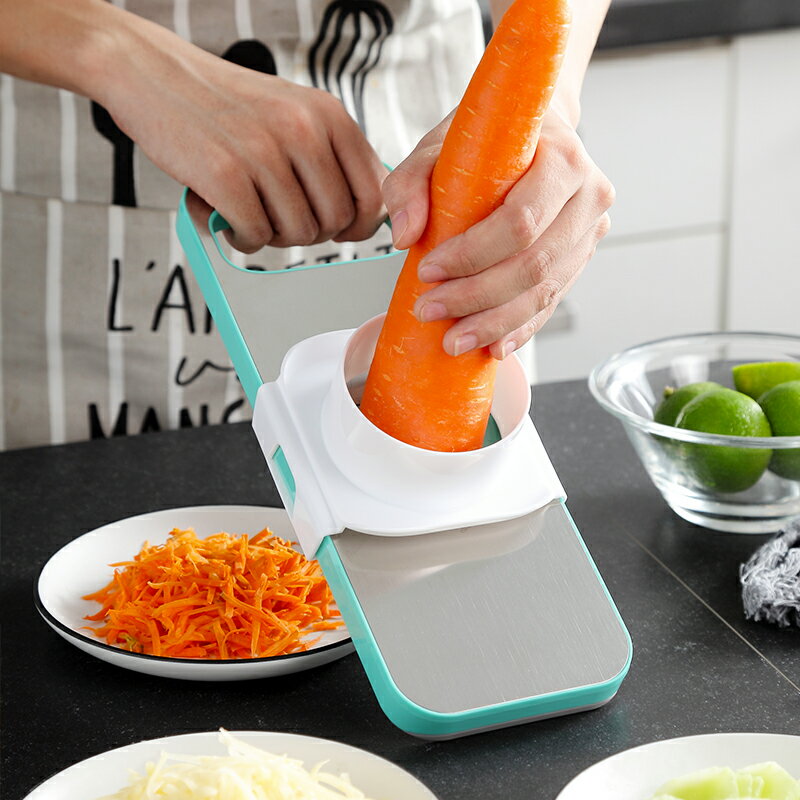 廚房多功能土豆絲切絲器切菜機神器蘿卜擦絲水果切片器家用刨絲器