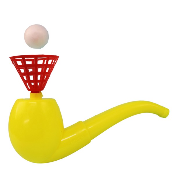 大煙斗 吹球 平衡吹球 童玩 /一袋60個入(促15) 浮球 飄球 神奇吹氣球 吐球玩具-YF11462-瑋