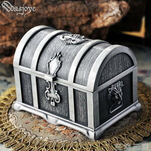 寶箱小號復古歐式韓國公主首飾盒飾品收納盒珠寶盒戒指盒【林之舍】