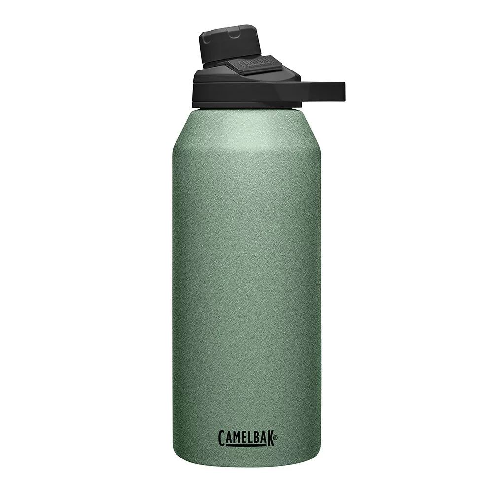 《CamelBak》1200ml Chute Mag不鏽鋼戶外運動保溫瓶(保冰) 灰綠 CB1517303012