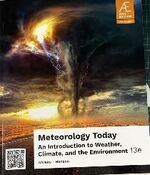 Meteorology Today:An Introduction to Weather, Climate, and the Environment AE (13版) AHRENS  Cengage