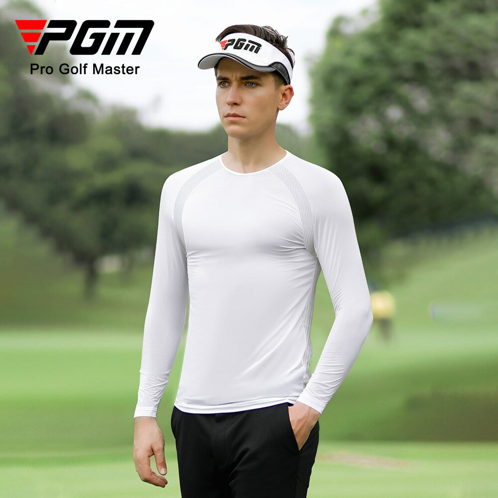 台倉現貨⛳PGM高爾夫男裝 長袖上衣 冰絲打底衫 夏季運動球衣 廠家直供 破百桿封神 一桿上果嶺 小鳥球連中 老鷹球絕殺