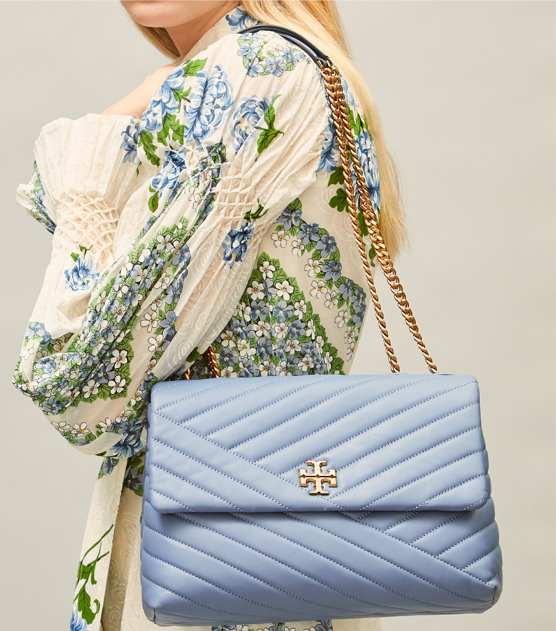 TORYBURCH皮革條紋翻蓋單肩斜跨包58465(藍色現貨+預購)    ~【 菲尼斯 國際精品 ★ APP下單天天10%點數回饋 】 9