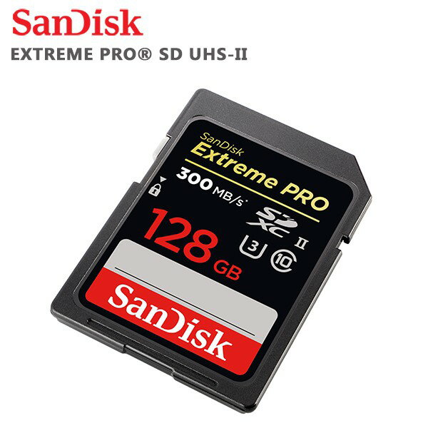 SANDISK 128G Extreme PRO SD UHS-II U3 專業攝影錄影師高速記憶卡