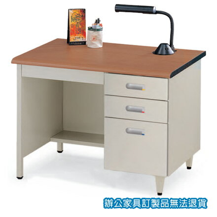 U型 辦公桌 電腦桌 UD-107H 櫸木紋