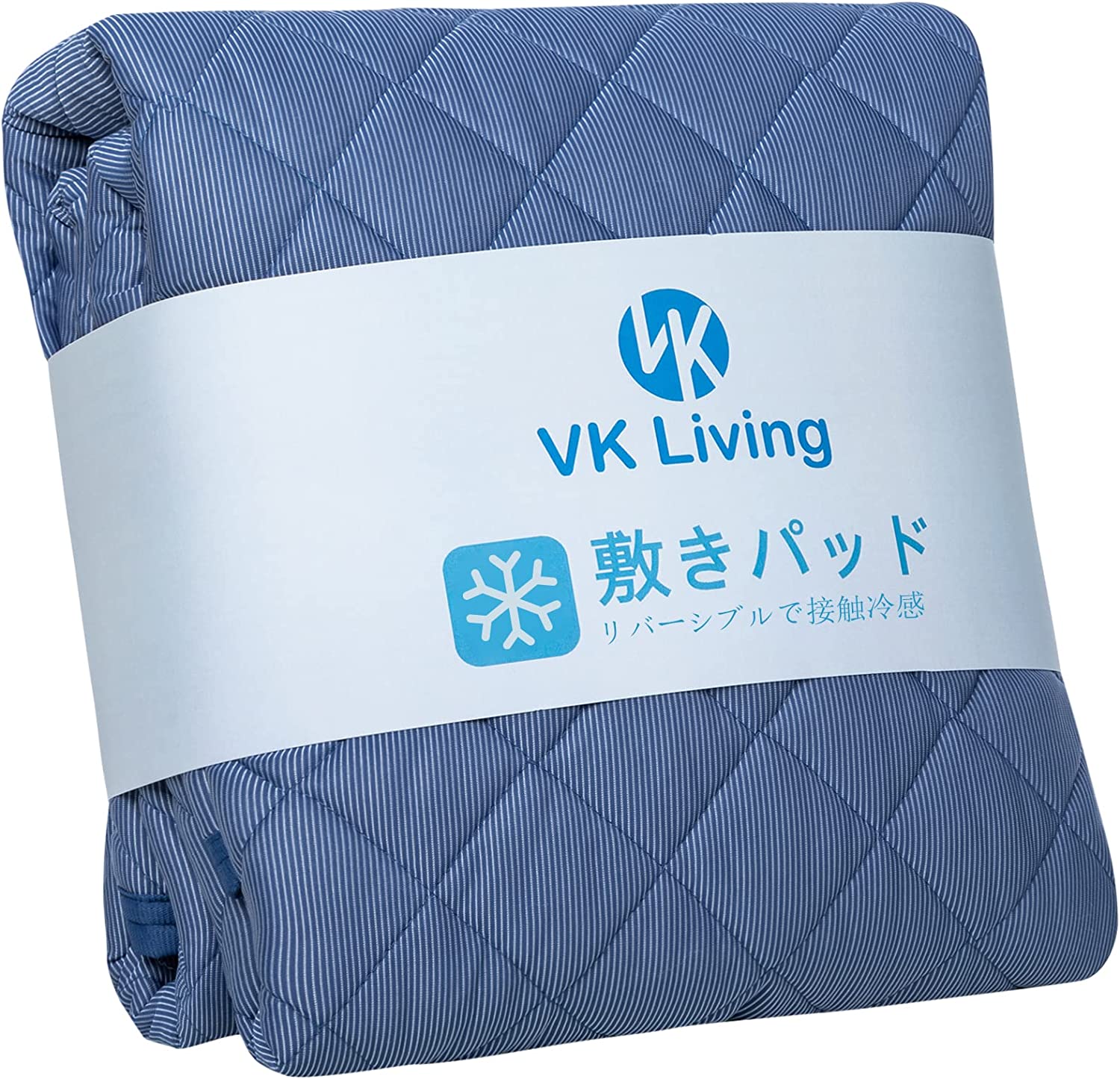 日本原裝 VK Living 雙面涼感床墊 冷感 迅速降溫 吸水 速乾 涼感墊 保潔墊 床單 寢具 夏天 消暑 涼爽冰涼【小福部屋】 5