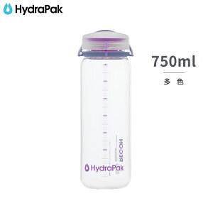 美國【HydraPak】RECON 750 BPA & PVC free 再回收材質水壺750ML/運動水壺/健身水壺水瓶《長毛象休閒旅遊名店》