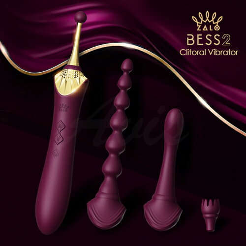 zalo｜bess 2｜秒高潮多用途陰蒂震動器 紫色