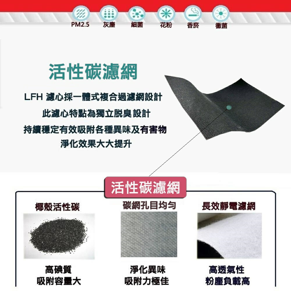 適用 LG 超級大白 AS101DSS0 / 101DWH0 / 651DWH0 / 651DSS0 抗菌濾芯 除臭濾網台灣製造,現貨不用等! 5