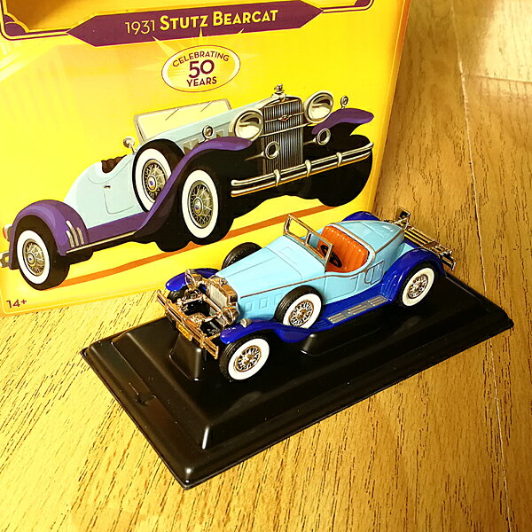 Matchbox火柴盒精品老爺車YY MOY Y14B 施圖茨勇士 Stutz Bearcat