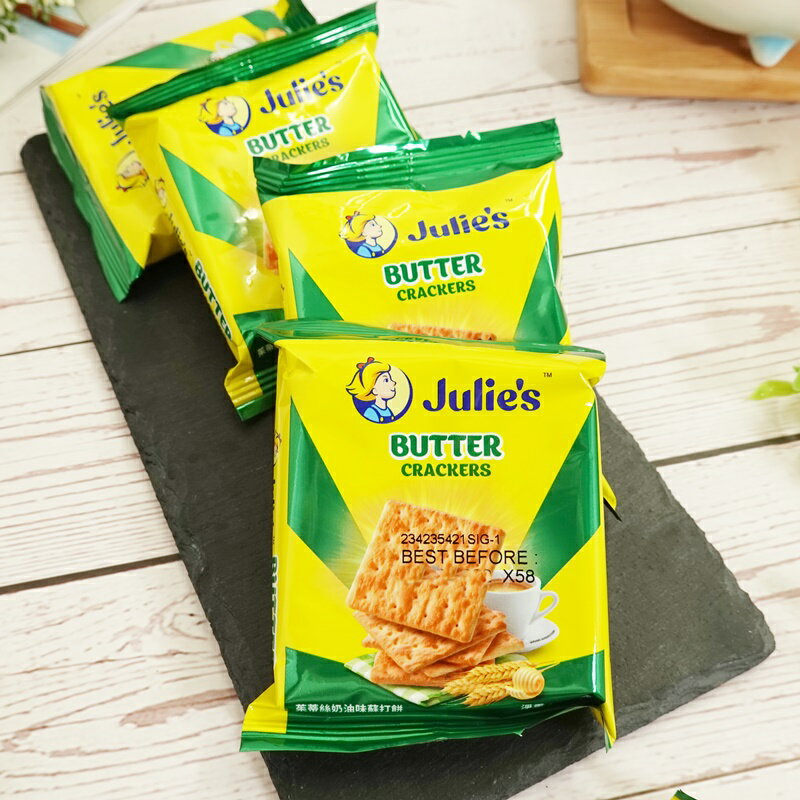 【Julie's】 茱蒂絲奶油味蘇打餅 (蘇打餅乾) 600g(約24入) (馬來西亞零食)